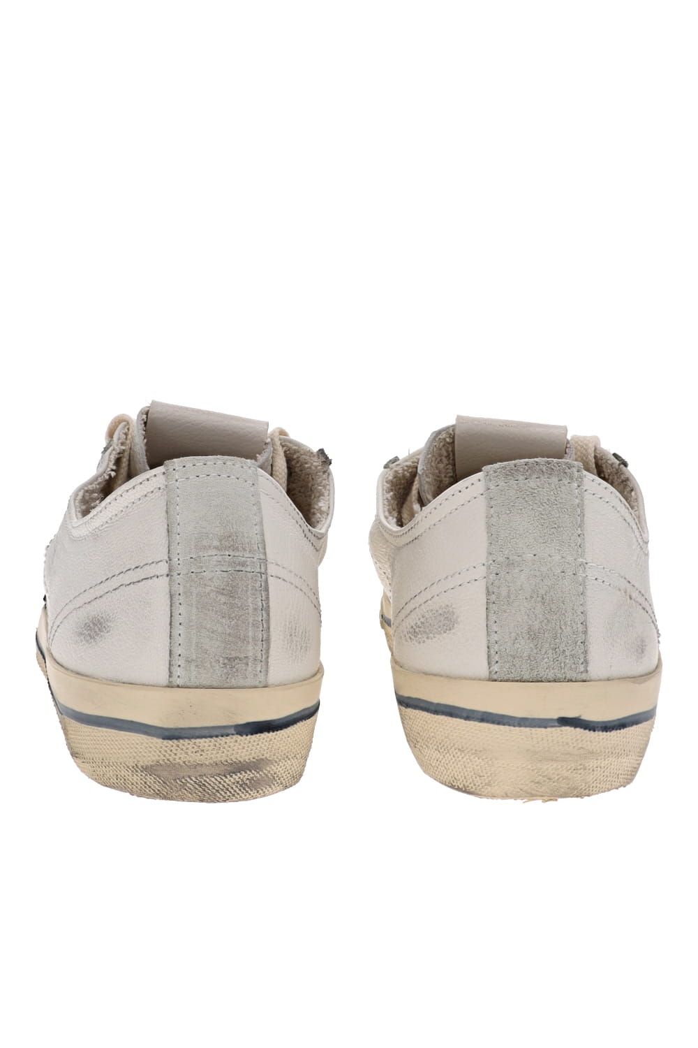 Golden Goose V-Star 2 Glitter Leather Sneakers