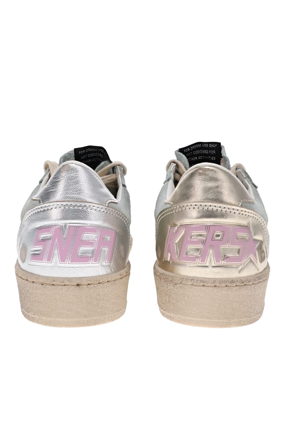 Golden Goose Ball Star Aquamarine Suede Low Top Sneakers