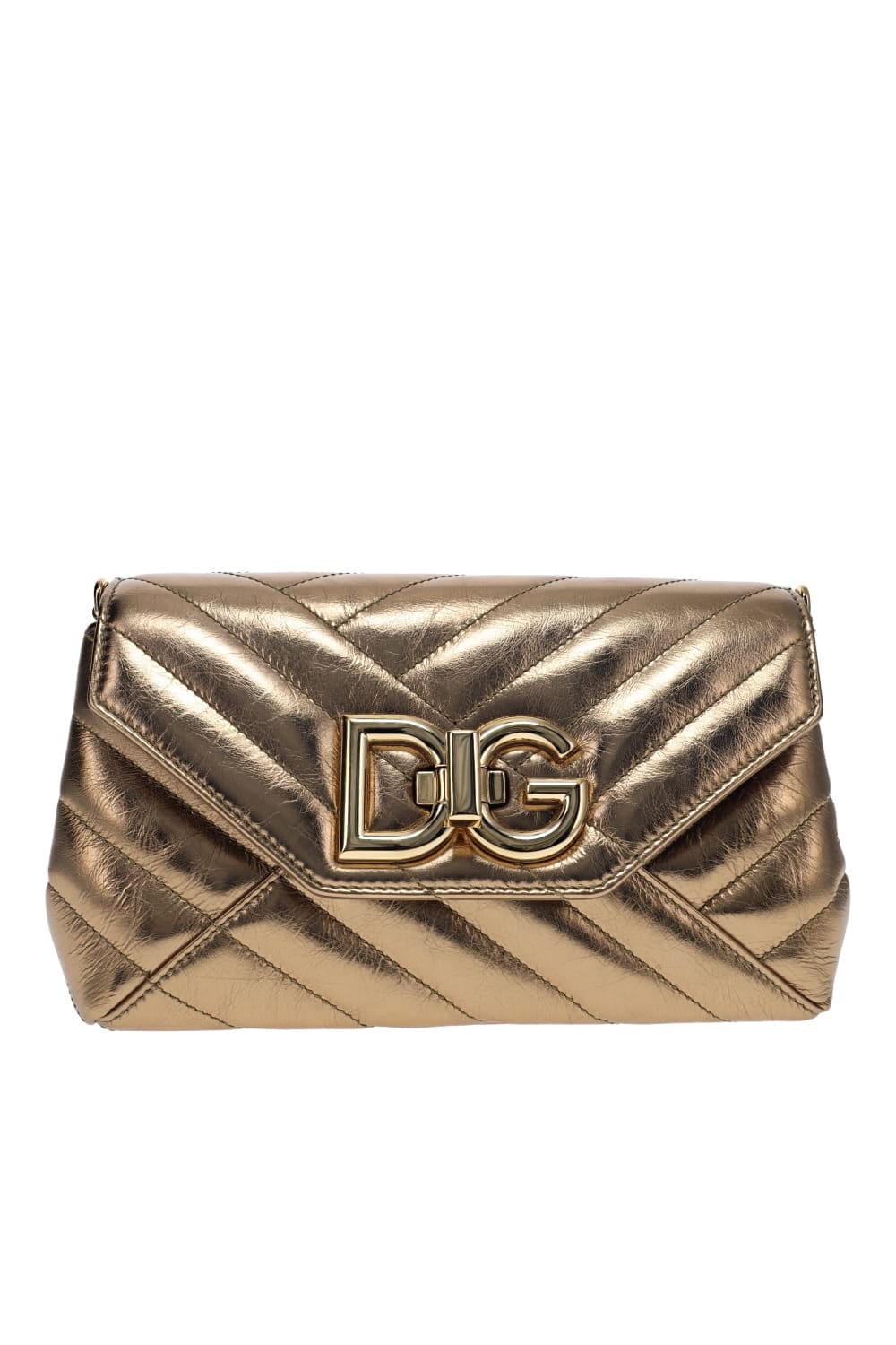 Shop Dolce&Gabbana Lola Leather Crossbody Bag