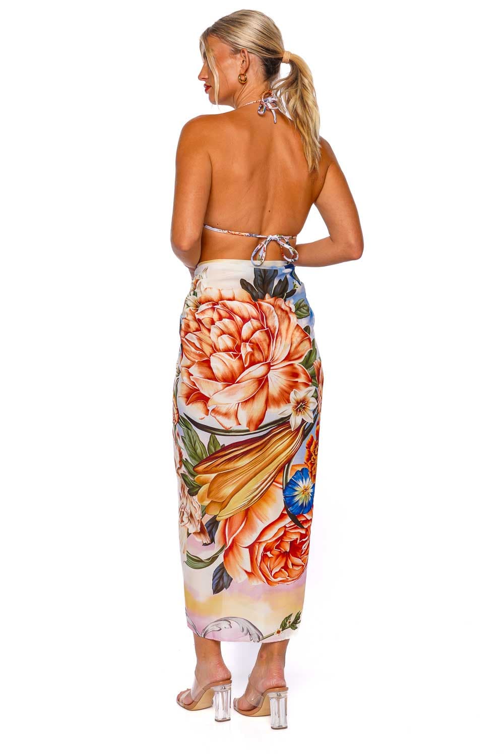 Agua Bendita Marine Numen Pareo Cover Up
