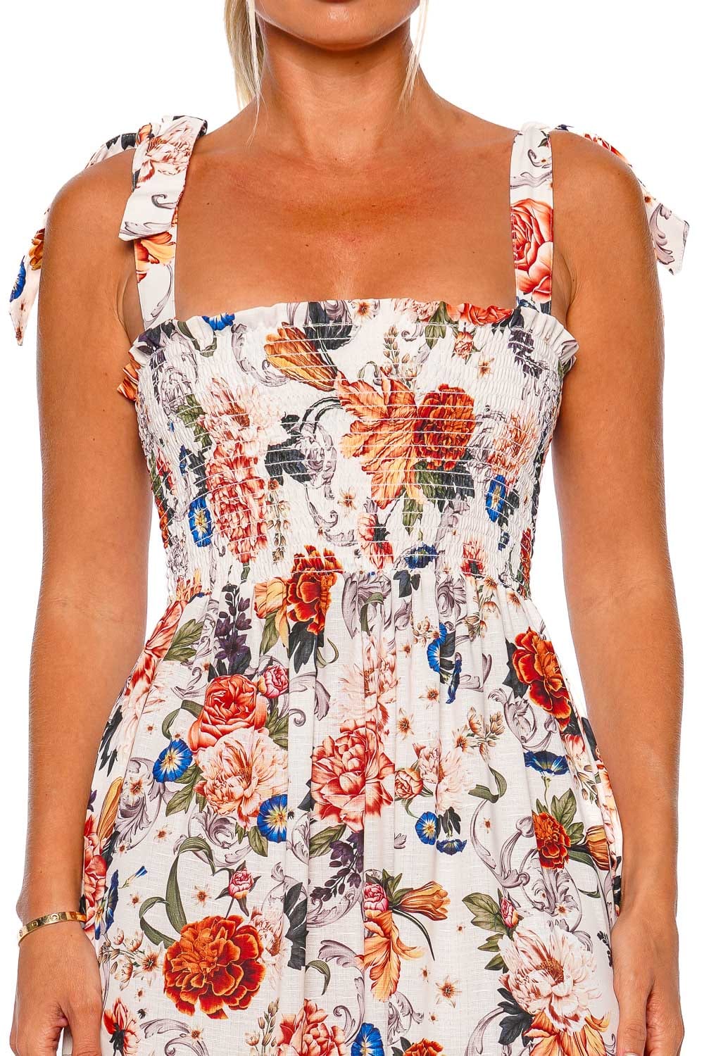 Agua Bendita Lucery Numen Maxi Dress