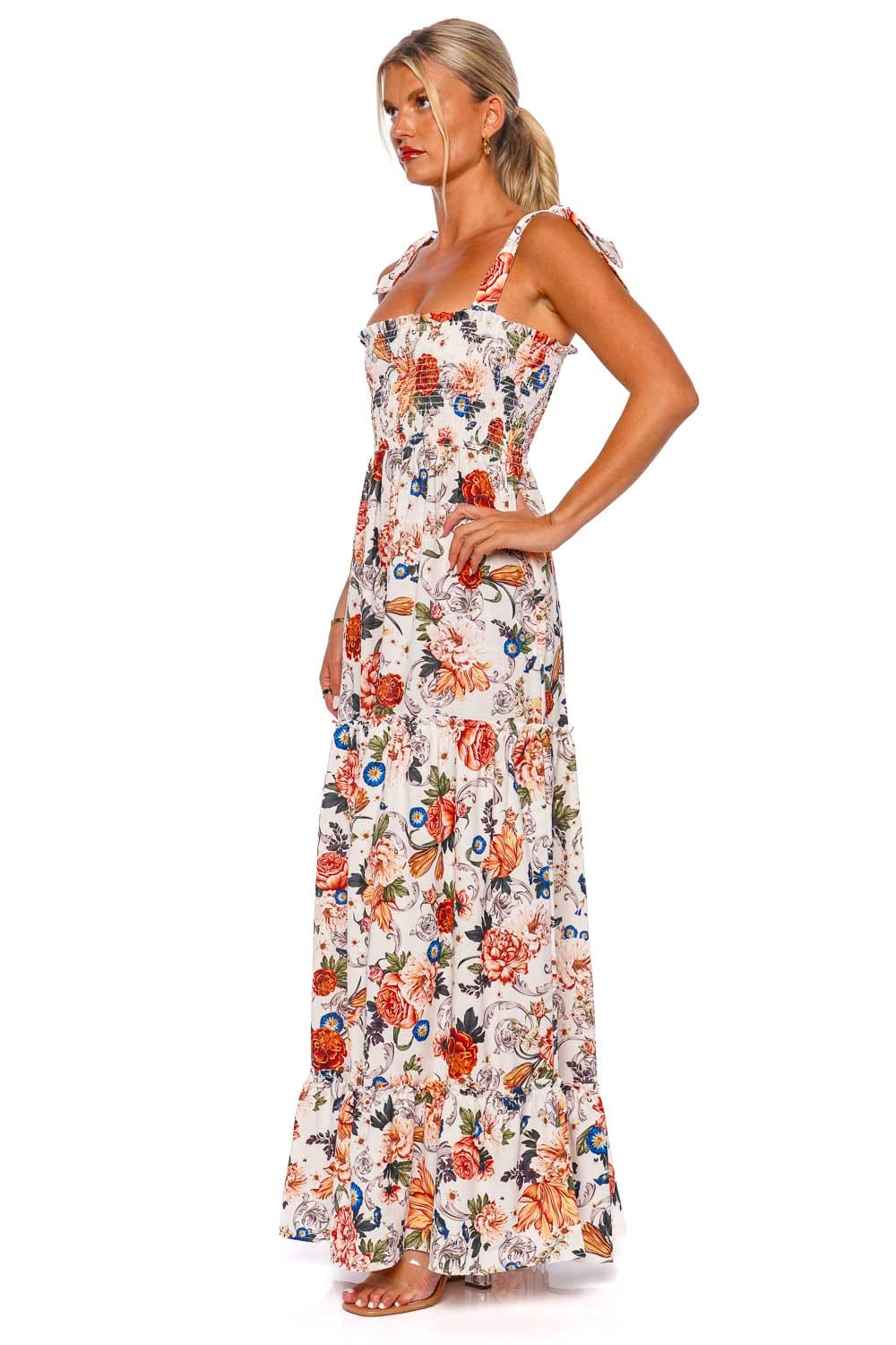 Agua Bendita Lucery Numen Maxi Dress