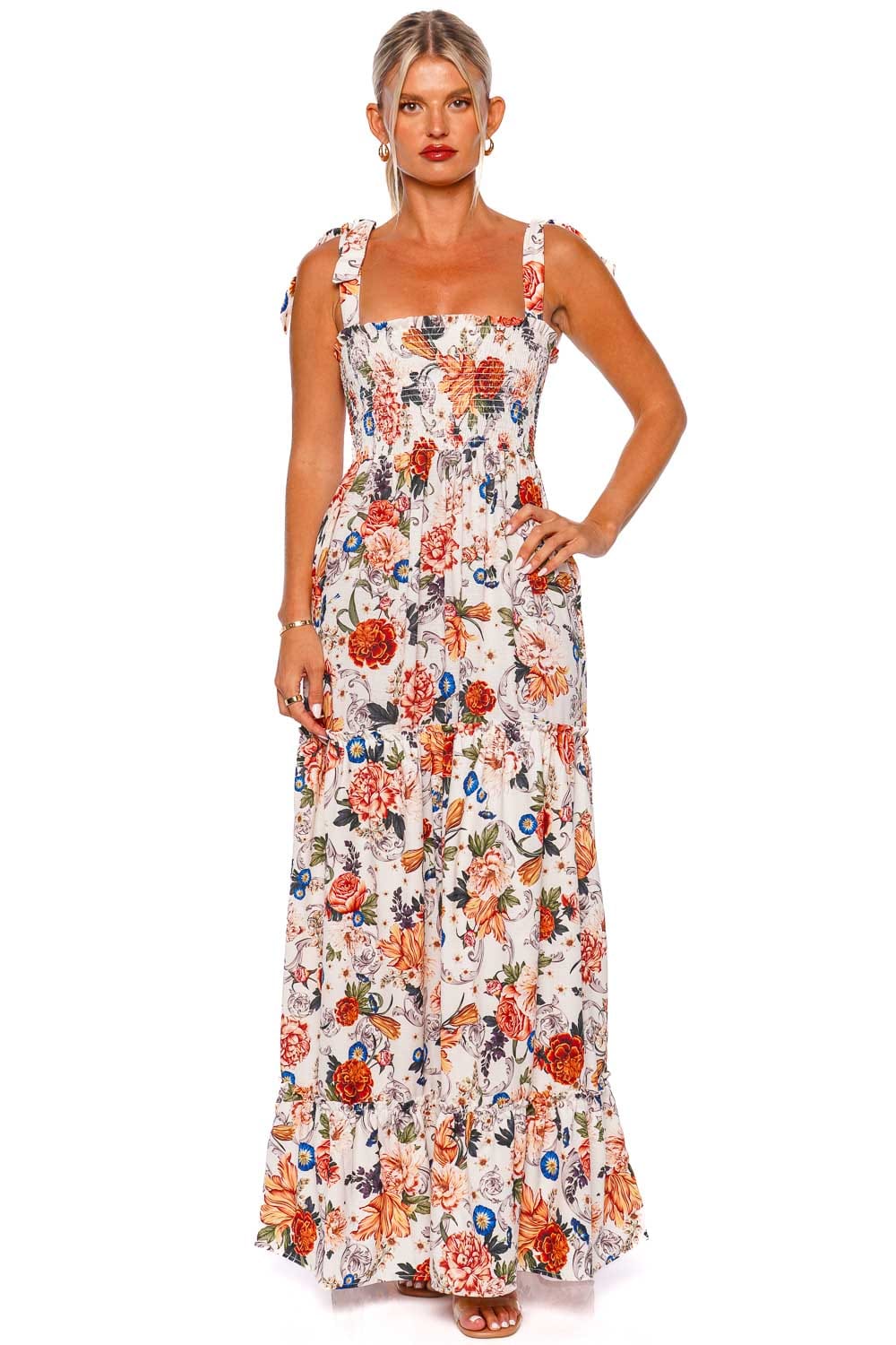 Agua Bendita Lucery Numen Maxi Dress
