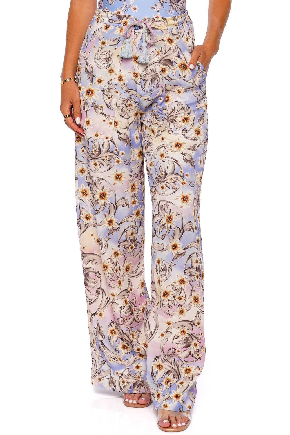 Agua Bendita Caroline Numen Wide Leg Pant