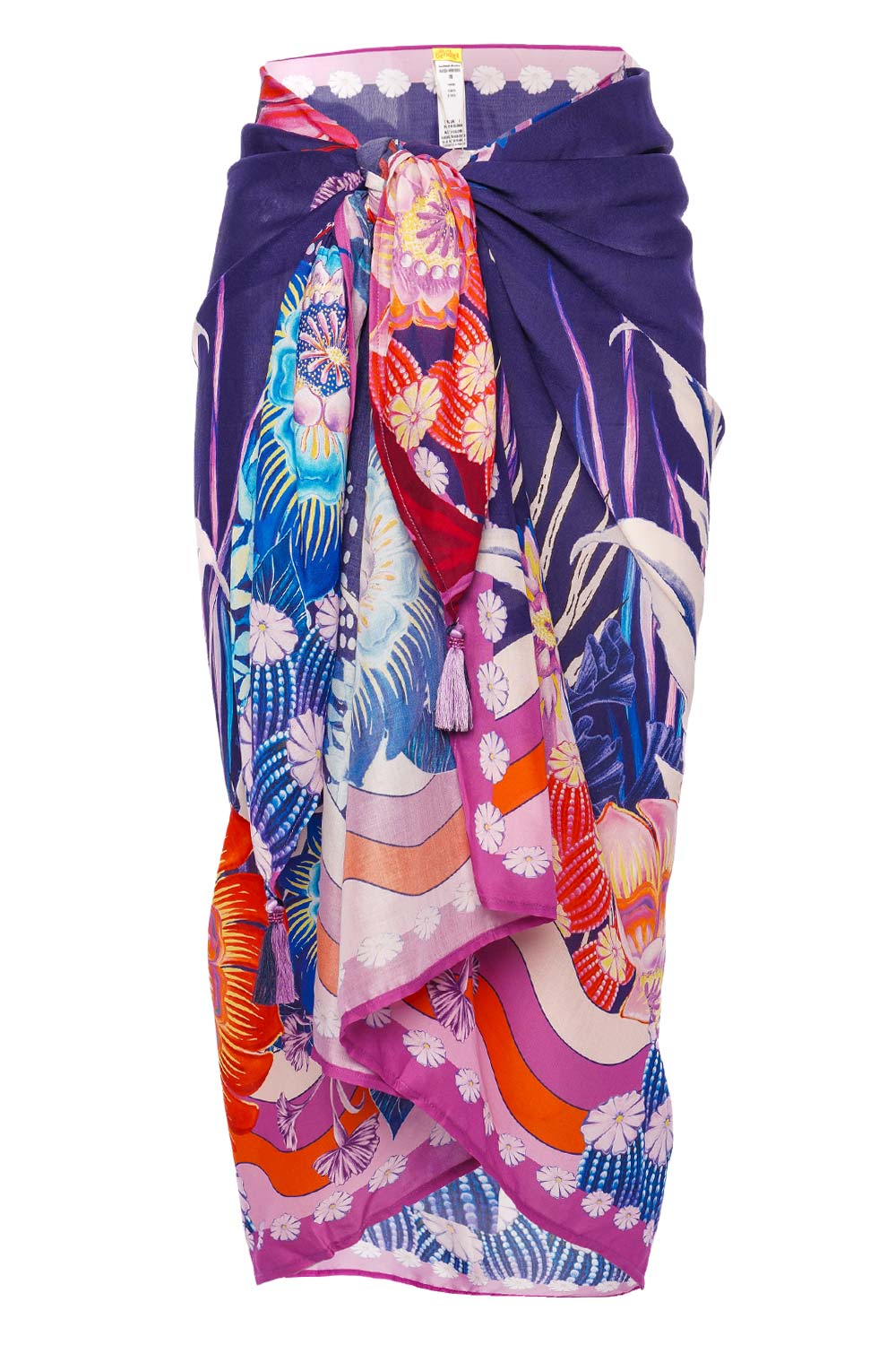 Agua Bendita Marine Boreal Pareo Cover Up