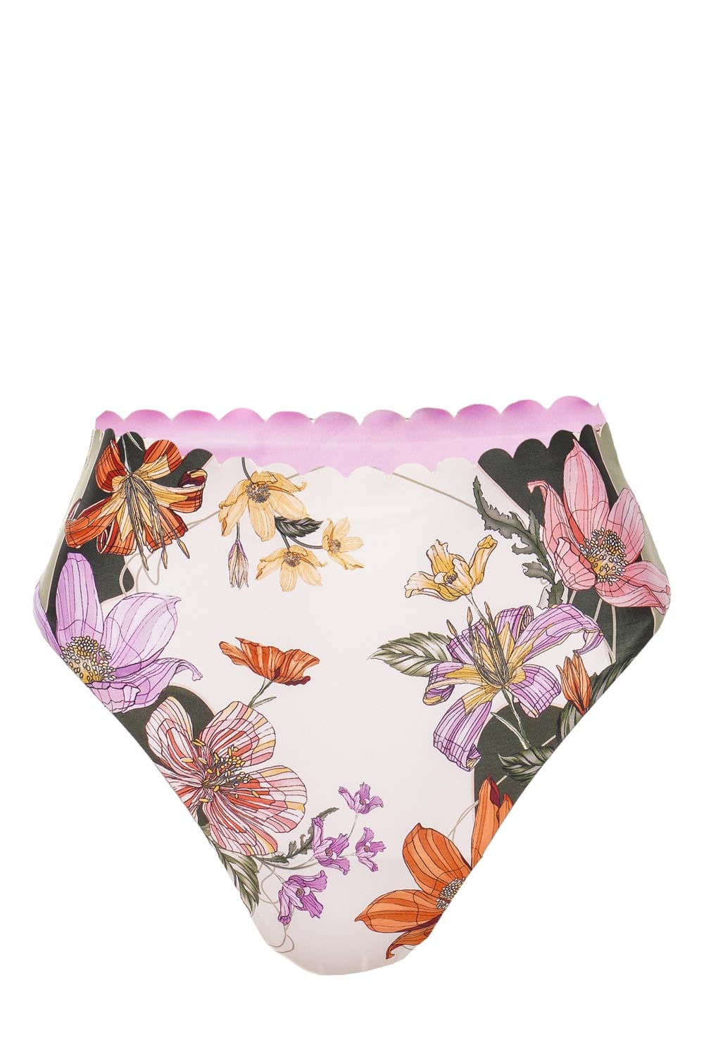 Agua Bendita Penelope Vitreo High Rise Bikini Bottoms
