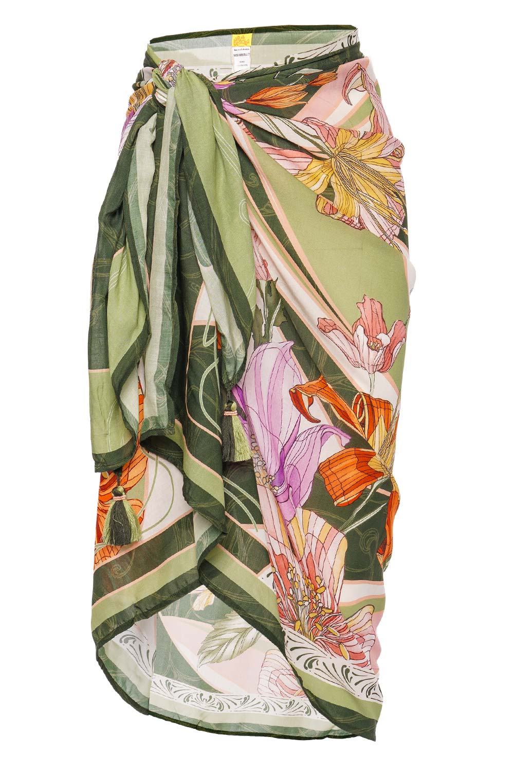Agua Bendita Marine Vitreo Pareo Cover Up