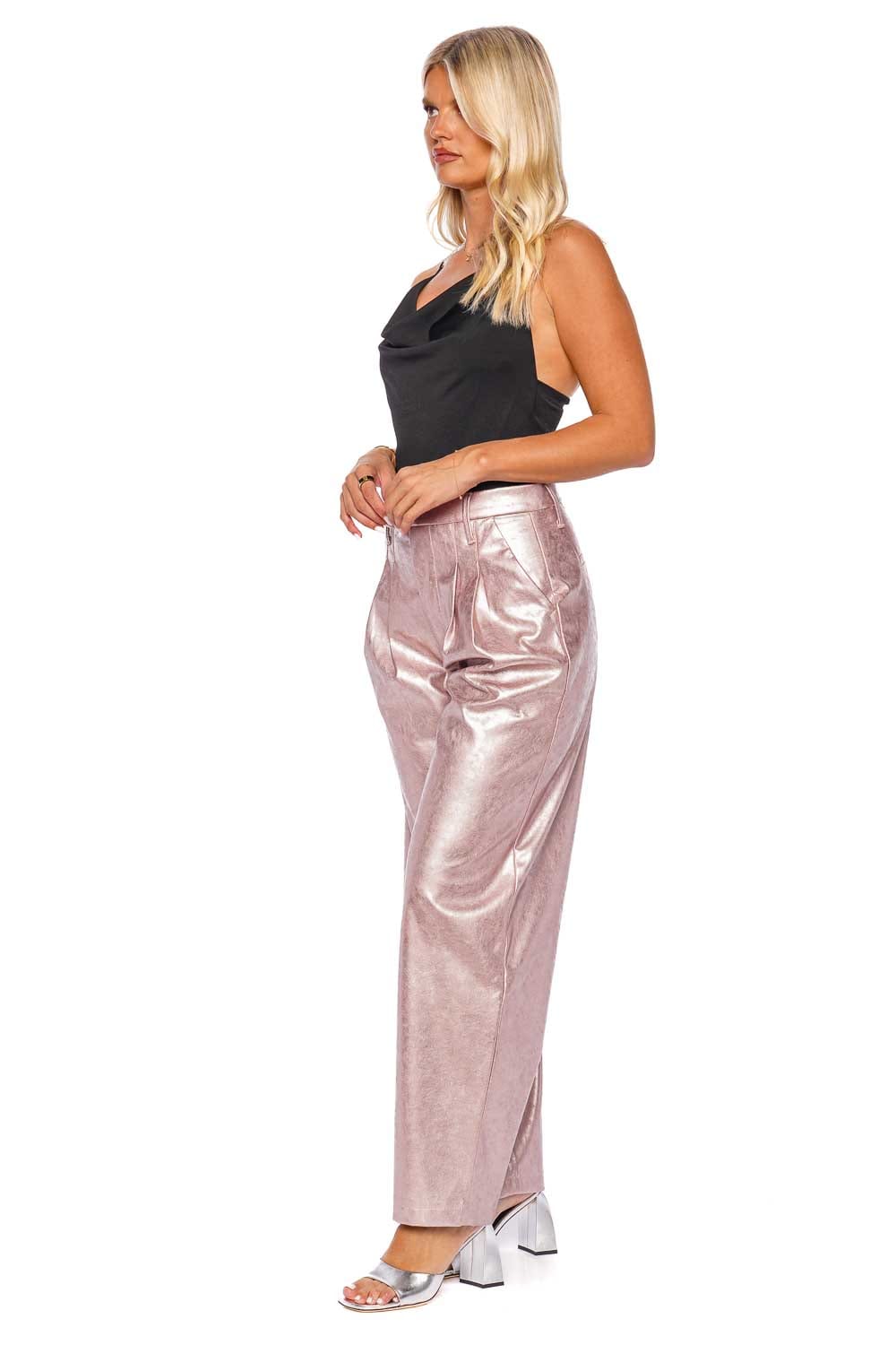 MOTHER Denim THE PLEATED STARLET PREP SKIMP 10674-1408 PINKY SWEAR