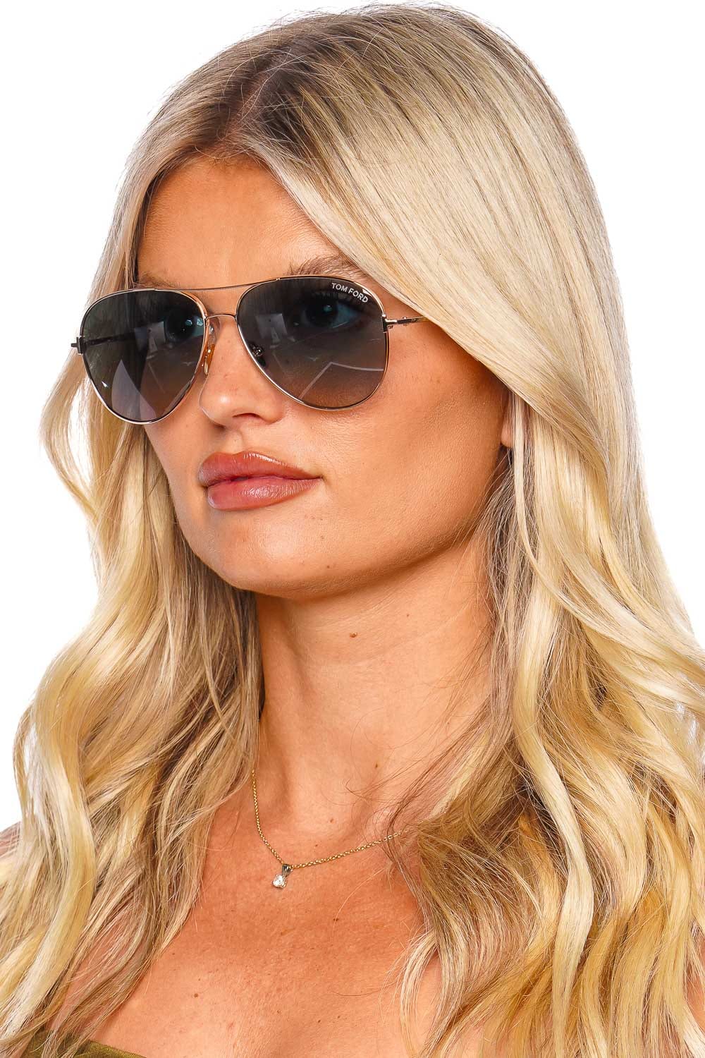 Tom Ford Eyewear FT0823 Classical Havana Turquoise Sunglasses FT0823 Havana/Turquoise