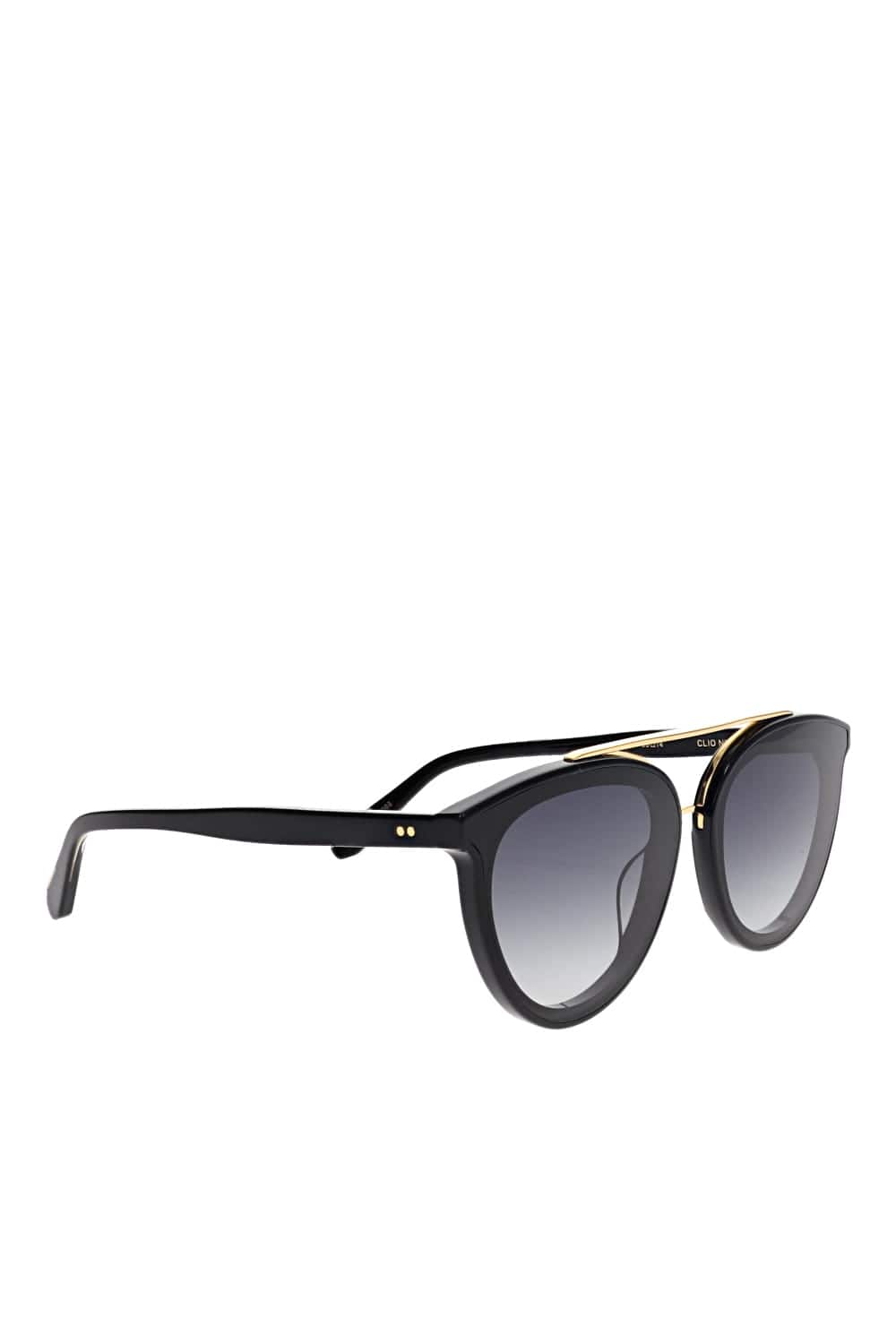 KREWE Clio Nylon Sunglasses CLIO NYLON BLACK SHADOW