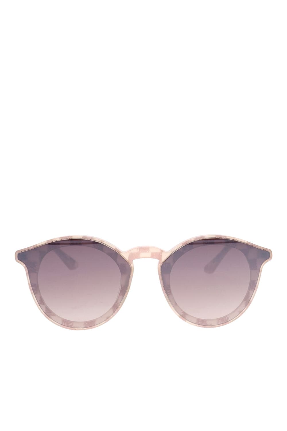 KREWE Collins Nylon Sunglasses COLLINS NYLON PLAID MIRRORED