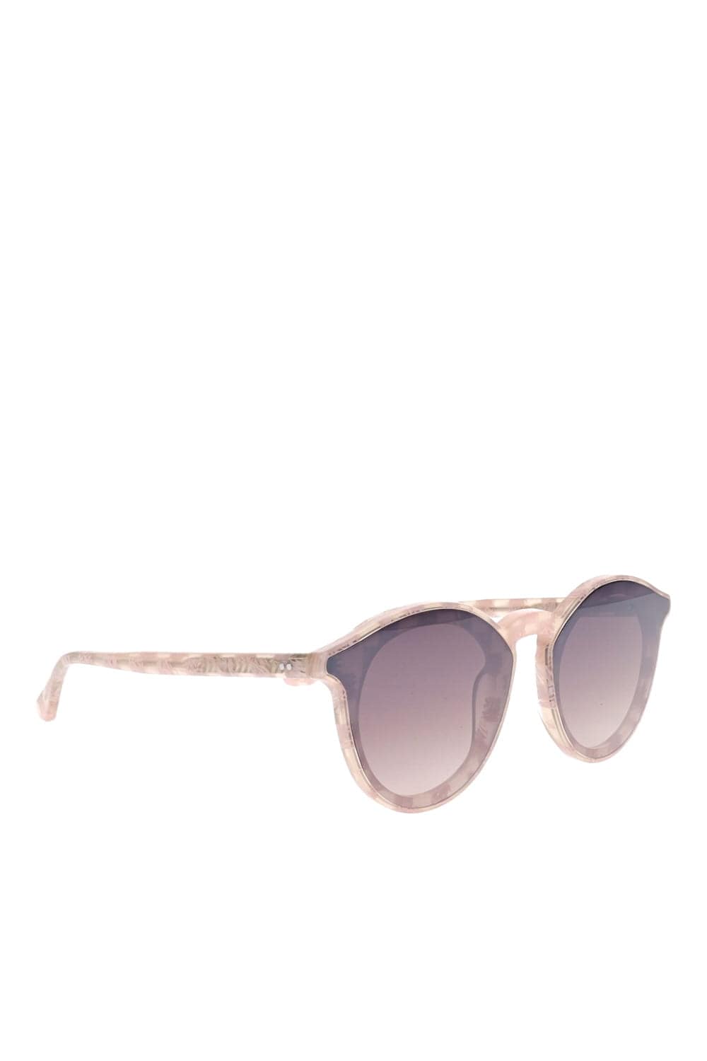 KREWE Collins Nylon Sunglasses COLLINS NYLON PLAID MIRRORED