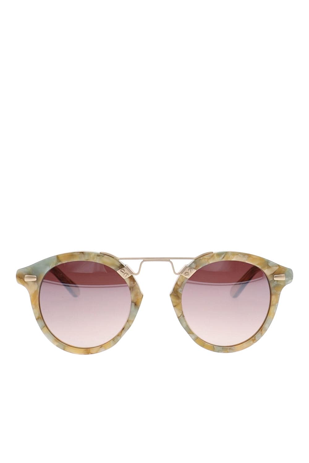 KREWE STL II Sunglasses STLII PEARLESCENT SWEET TEA