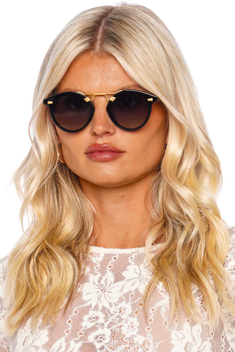 KREWE STL Nylon Black Shadow Polarized Sunglasses