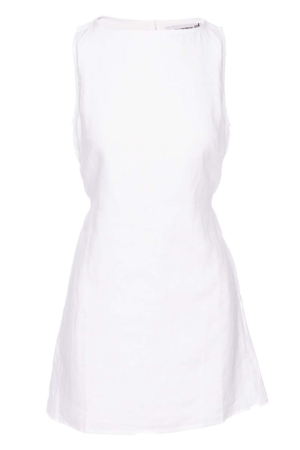 Marinia Mini Dress White - Faithfull the Brand