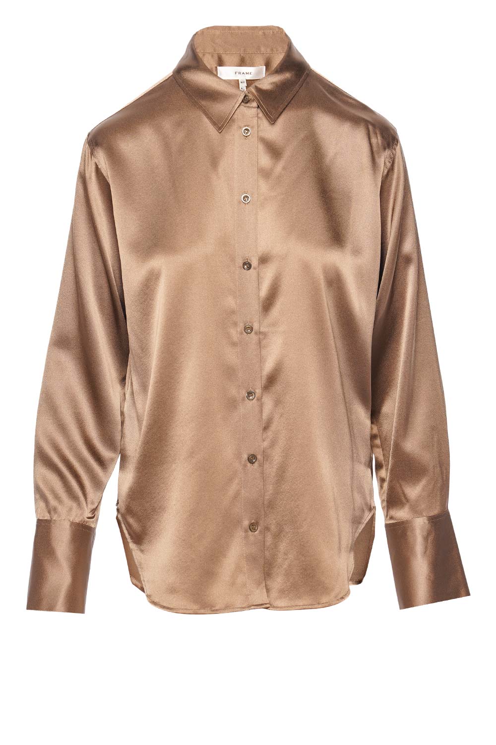 FRAME The Standard Silk Button Down Shirt