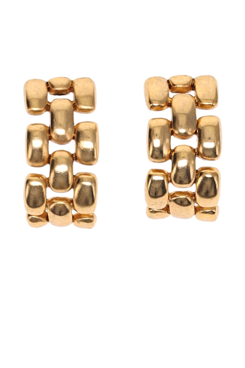 Jennifer Behr Nicci Gold Curved Earrings