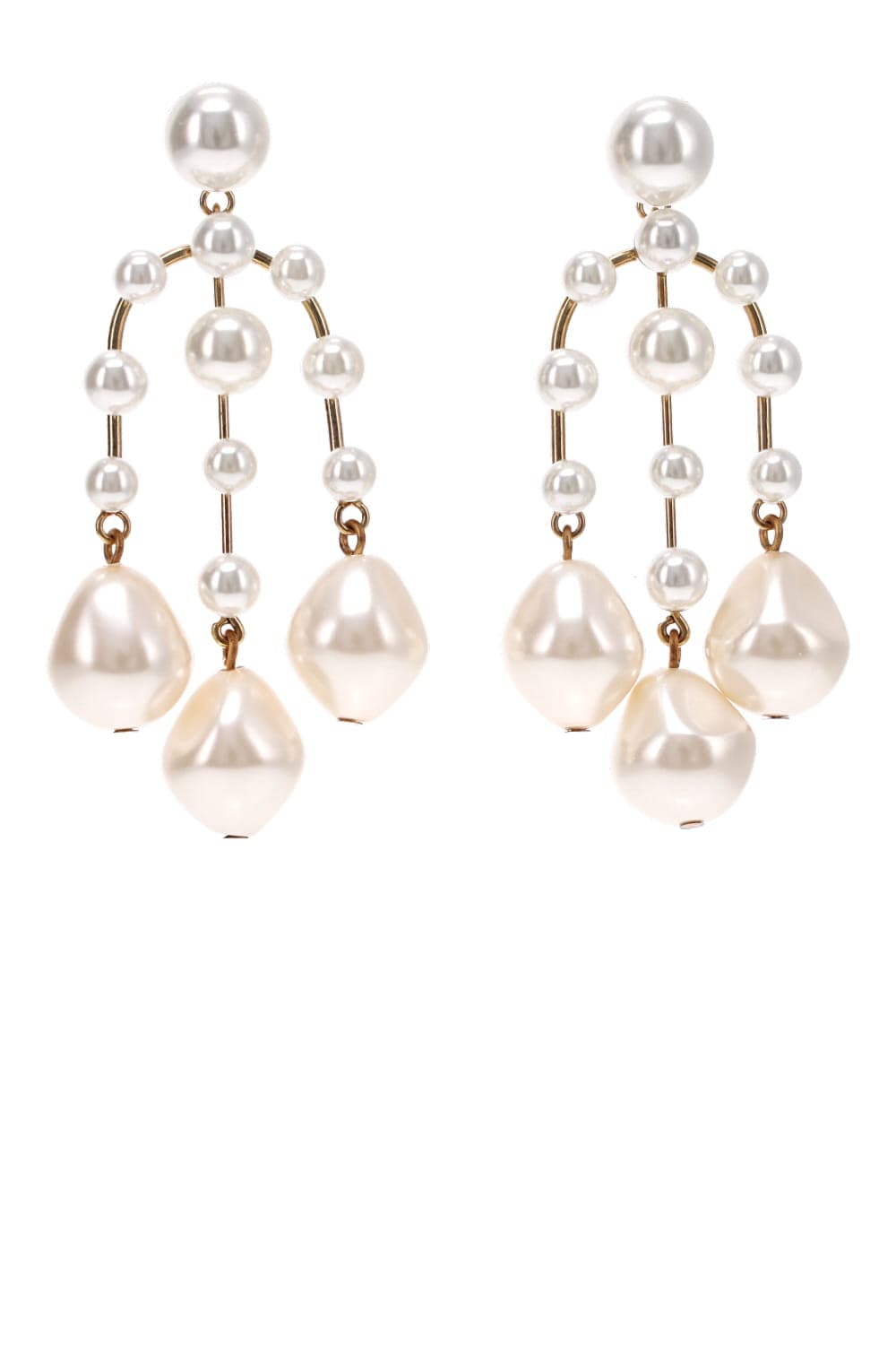 Jennifer Behr Dara Pearl Drop Earrings