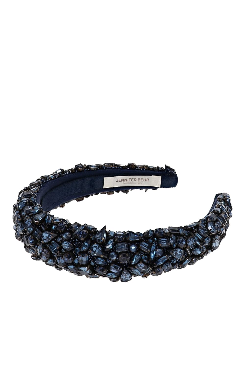Jennifer Behr Czarina Sapphire Crystal Embellished Headband