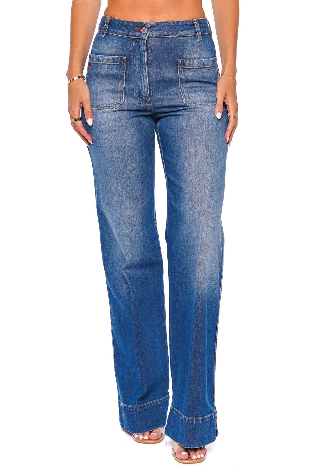 Victoria Beckham Alina Jean 1124DJE005218A Dark Vintage Wash
