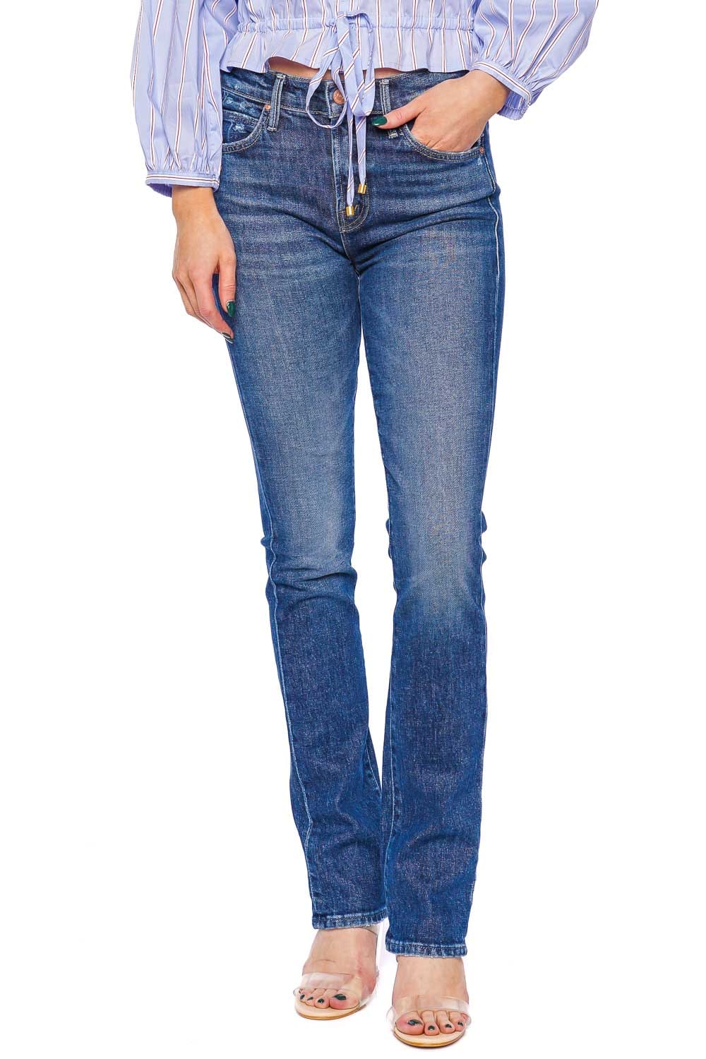 MOTHER Denim The Rascal Skimp Yee Haw Jeans