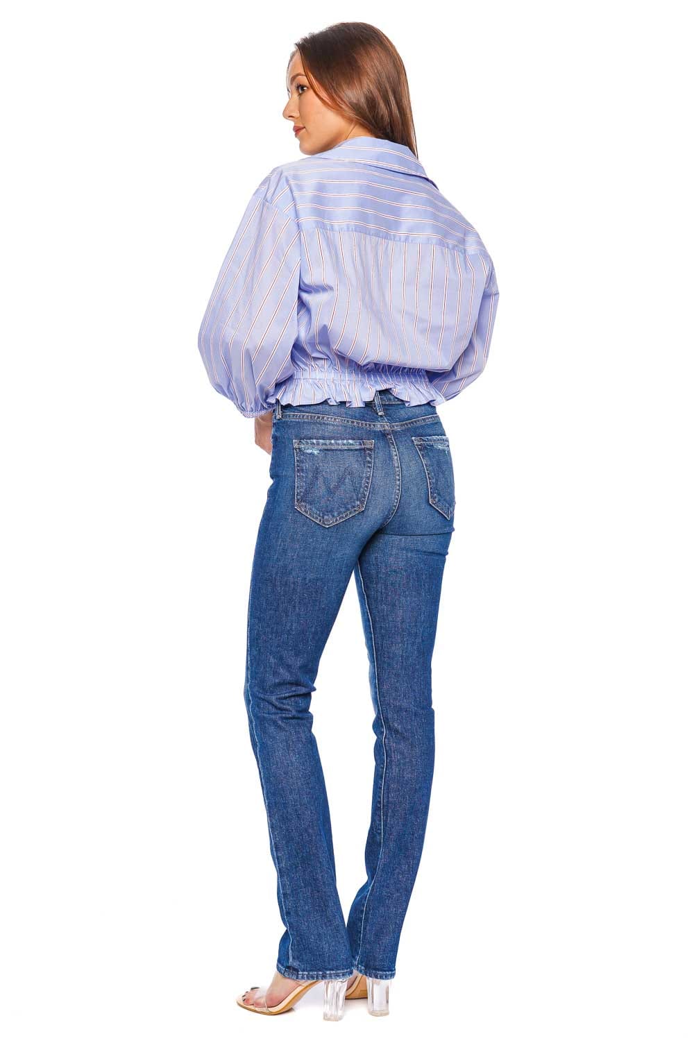 MOTHER Denim The Rascal Skimp Yee Haw Jeans