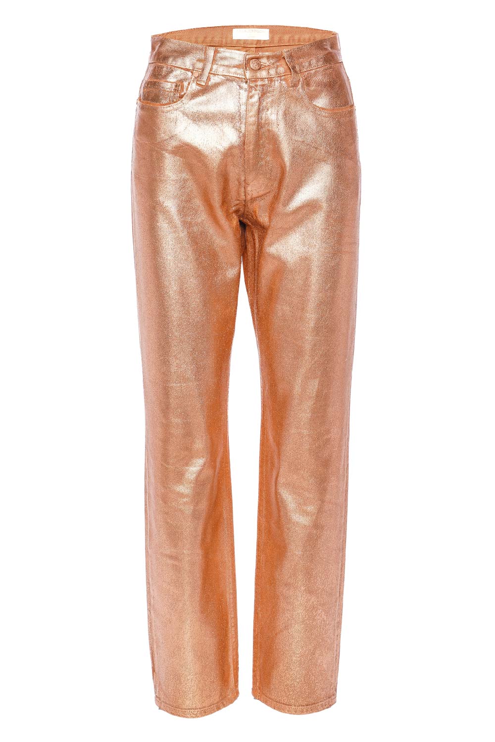 Ulla Johnson The Agnes Copper Foiled Jeans