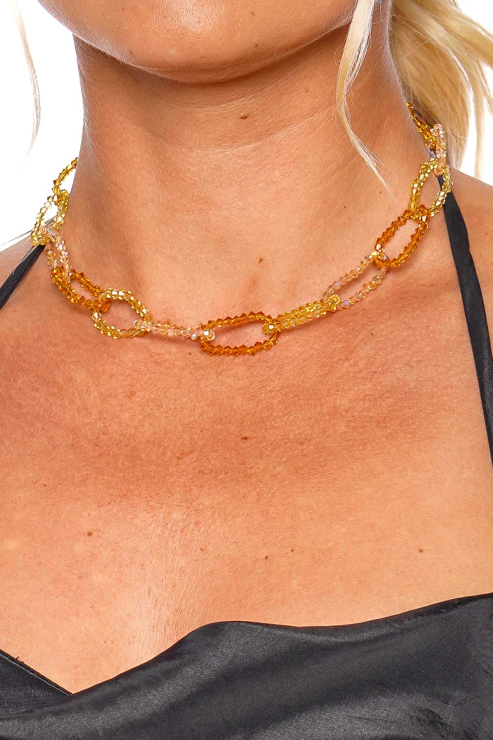 Anni Lu Bling a Ling Beaded Link Necklace
