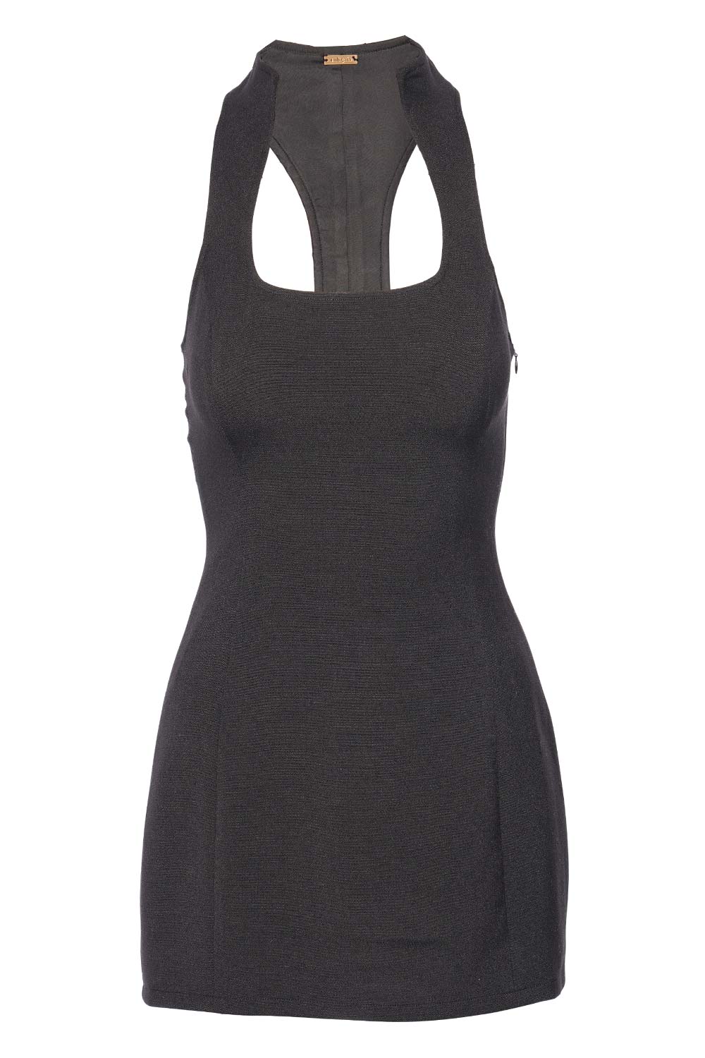 Black Sleeveless Mini Dress