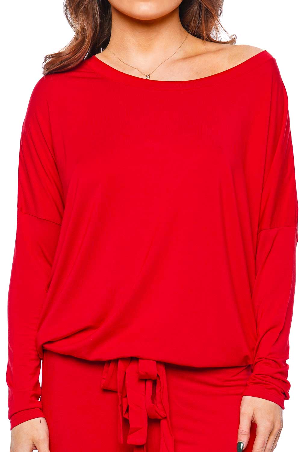 Eberjey GISELE SLOUCHY SET TZ1018LC HAUTE RED/HAUTE RED