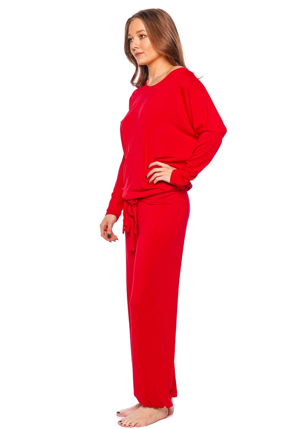 Eberjey GISELE SLOUCHY SET TZ1018LC HAUTE RED/HAUTE RED