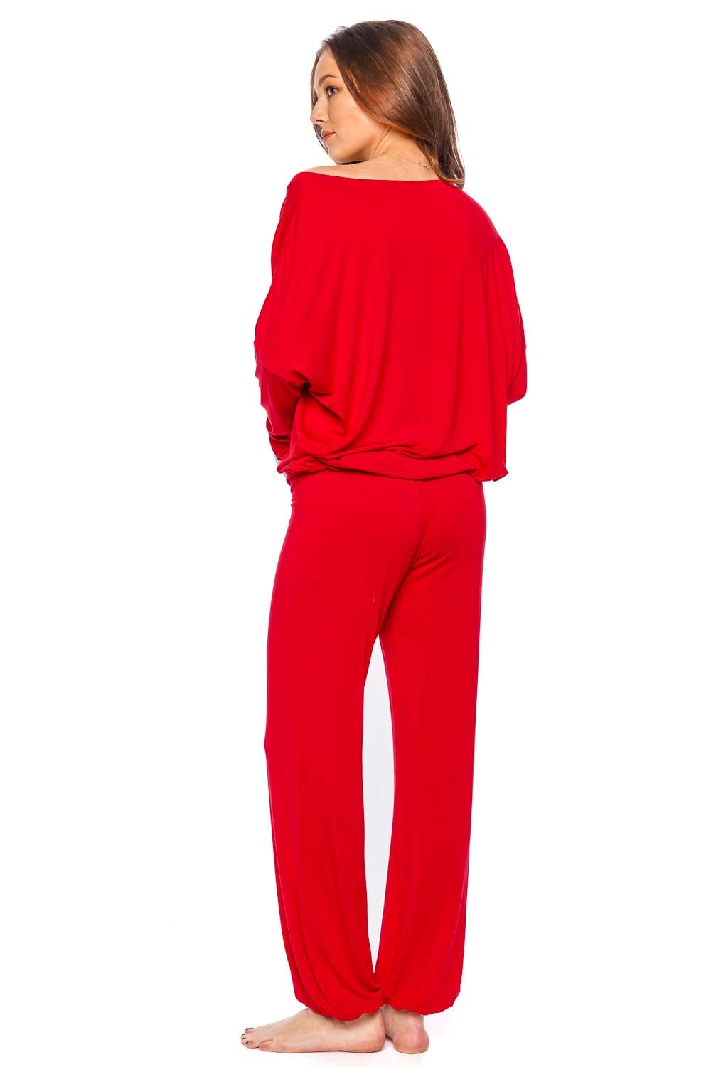 Eberjey GISELE SLOUCHY SET TZ1018LC HAUTE RED/HAUTE RED