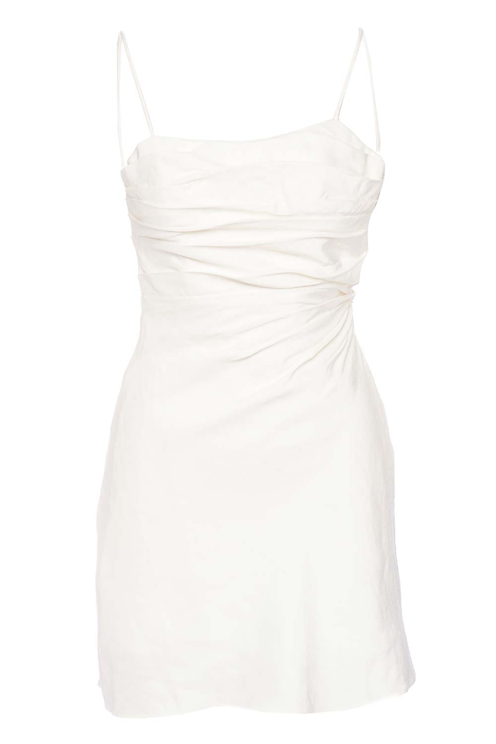 Ivory slip clearance dress short