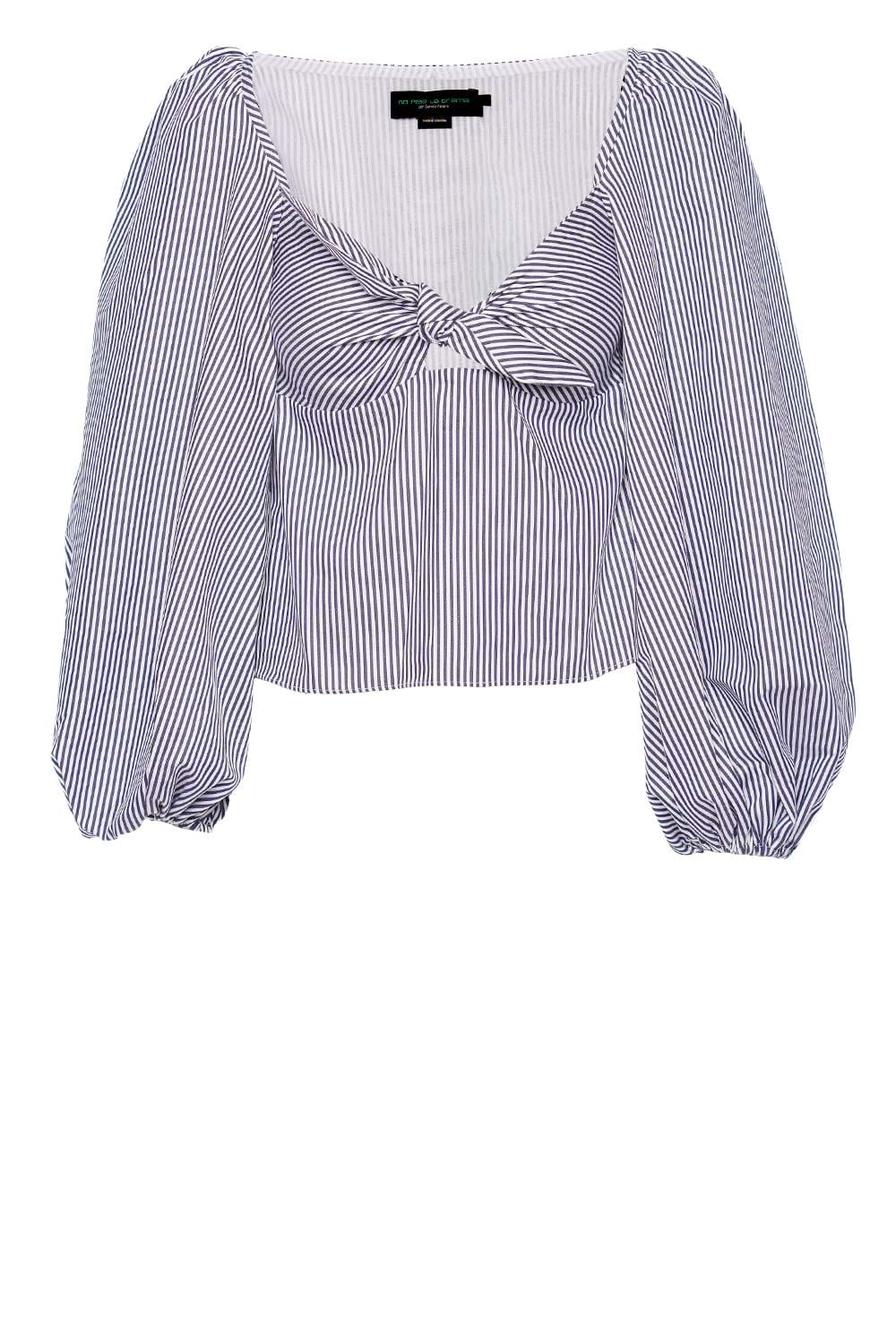 No Pise La Grama GRECIA TOP GRECIA NAVY STRIPES