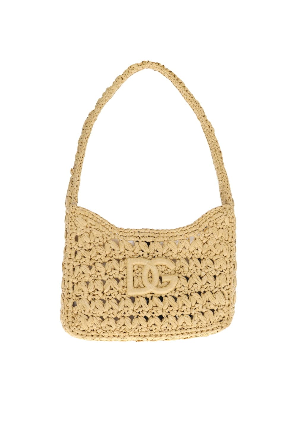 Dolce and gabbana fashion raffia bag