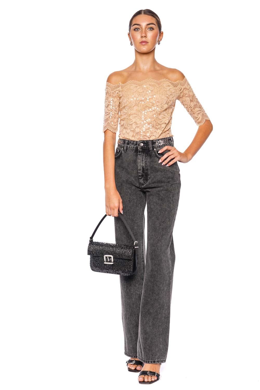 Rabanne PANTALON JEAN 24HCPA245CO0500 P078