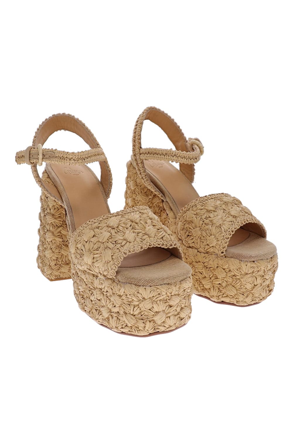 Castaner Fabiana Natural Espadrialle Platform Sandal