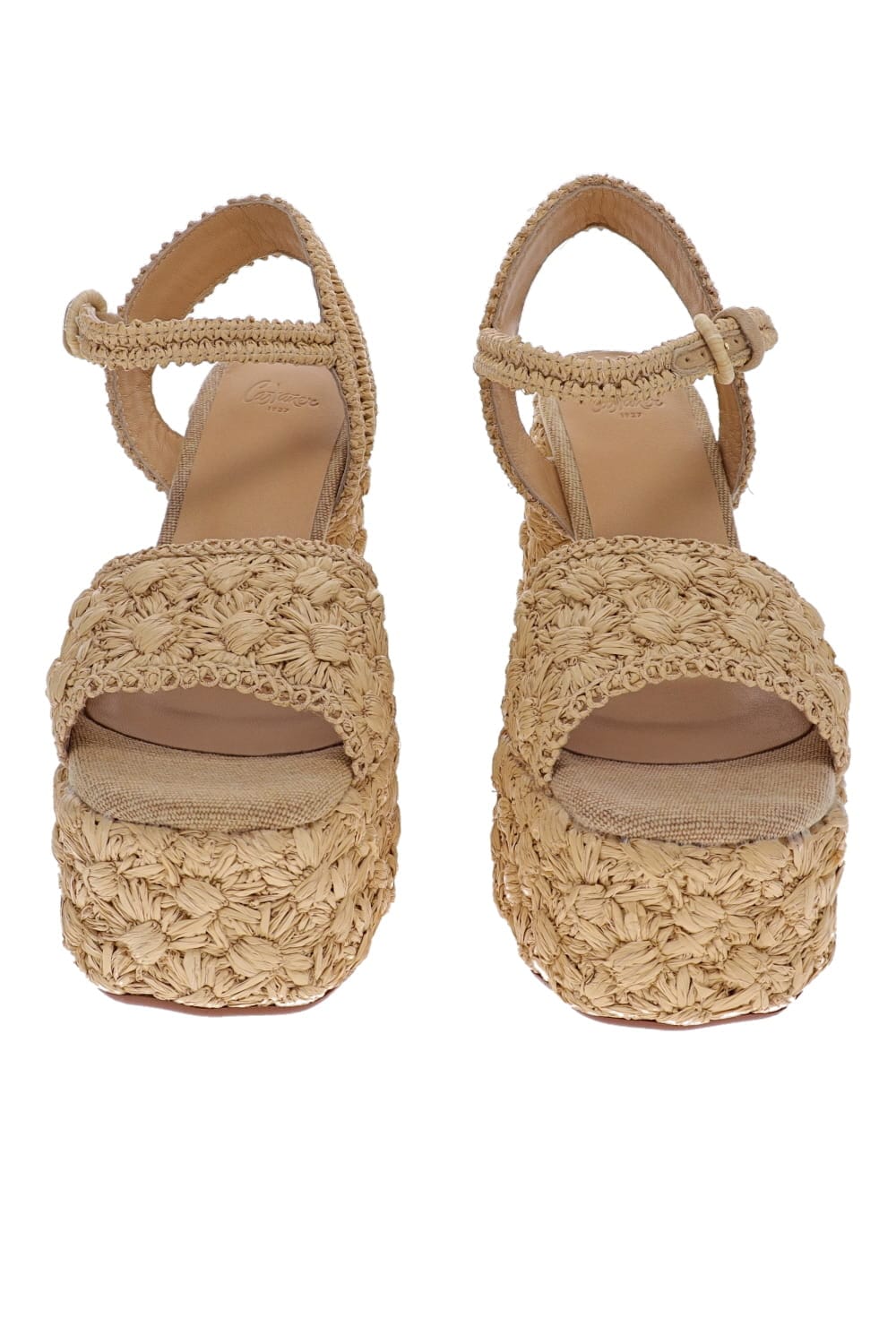 Castaner Fabiana Natural Espadrialle Platform Sandal