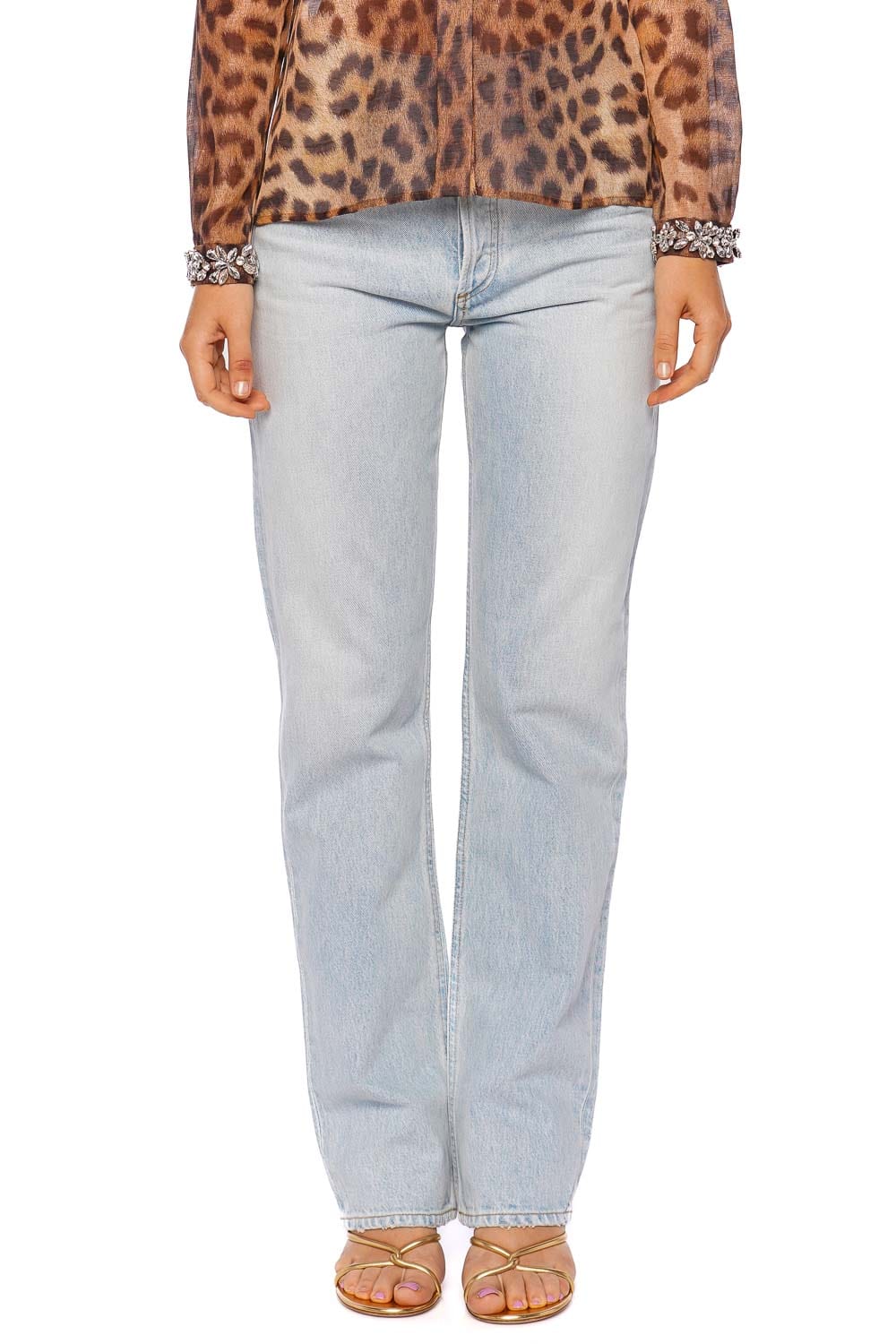 AGOLDE Kelly Wave Straight Leg Jean