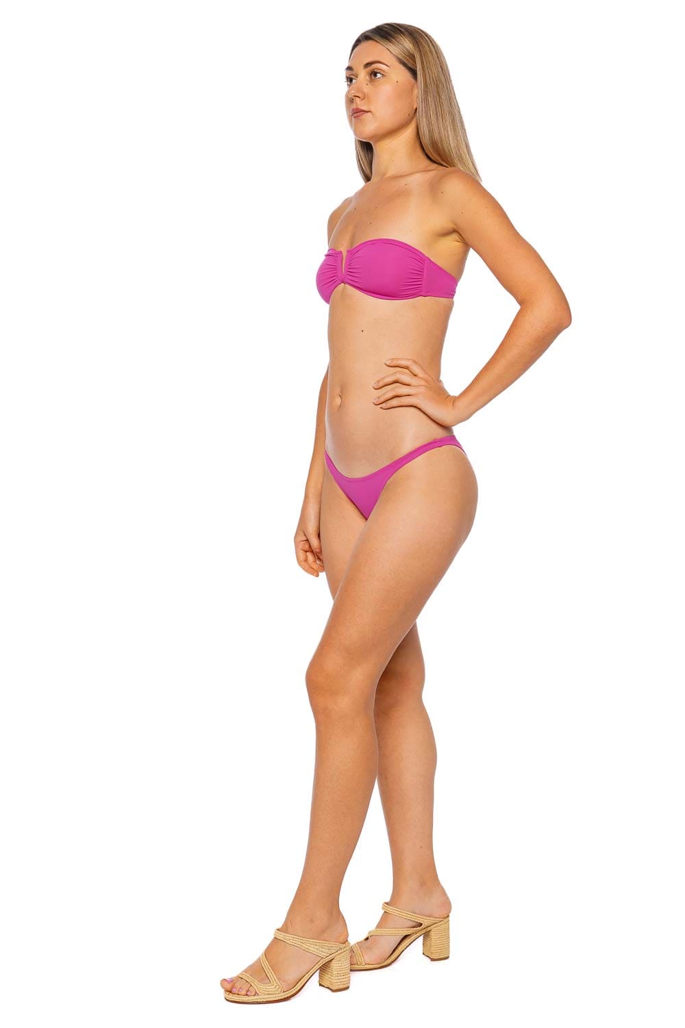 Melissa Odabash Alba Watermelon Strapless Bikini Top