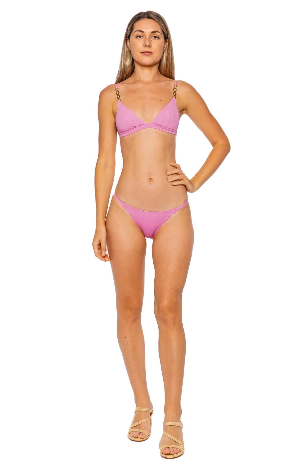 Mexico Pink Hipster Bikini Bottom Mexico Pink Hipster Bikini Bottom