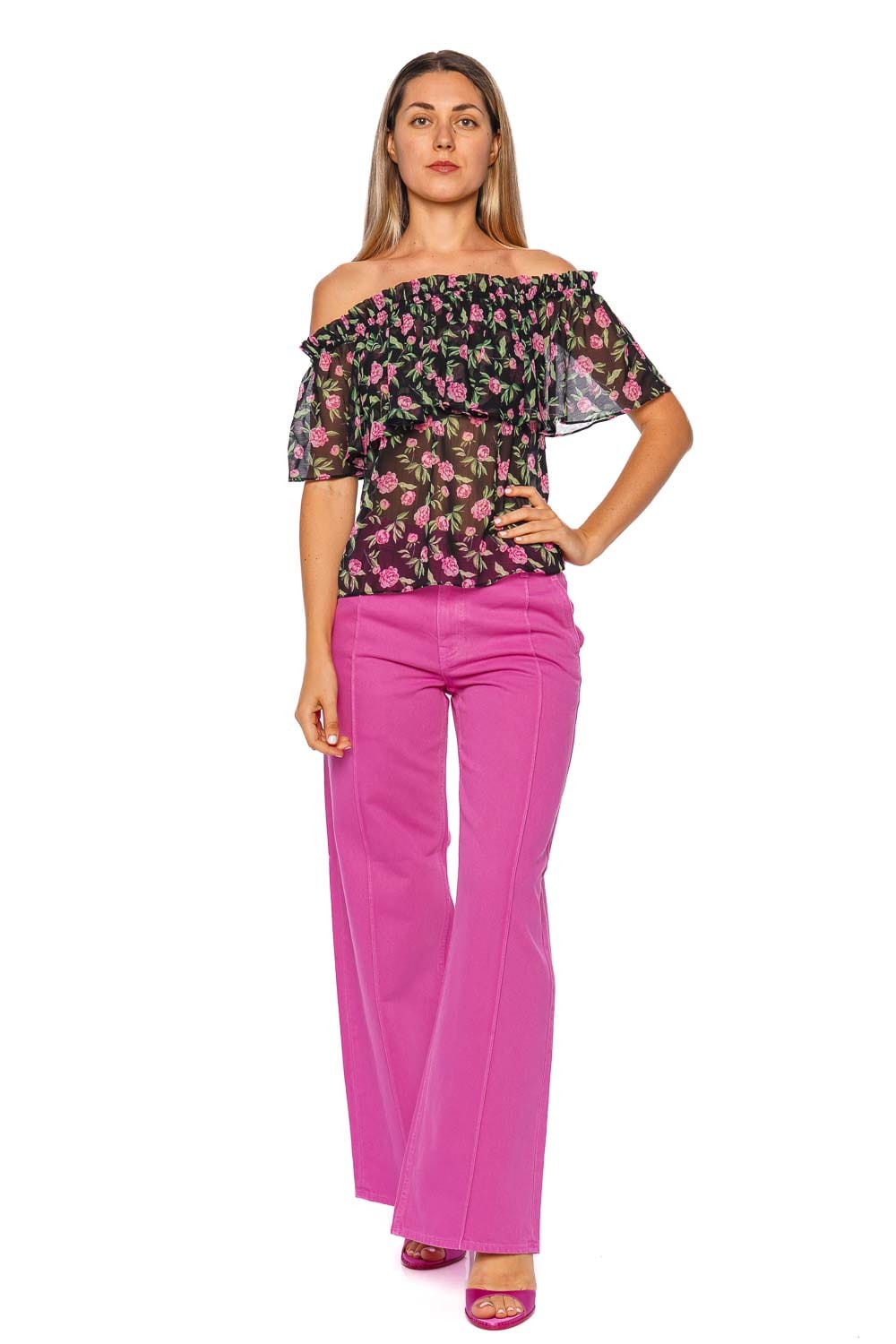 MISA LOS ANGELES ADAH TOP GETP9214 PINK PEONY SM