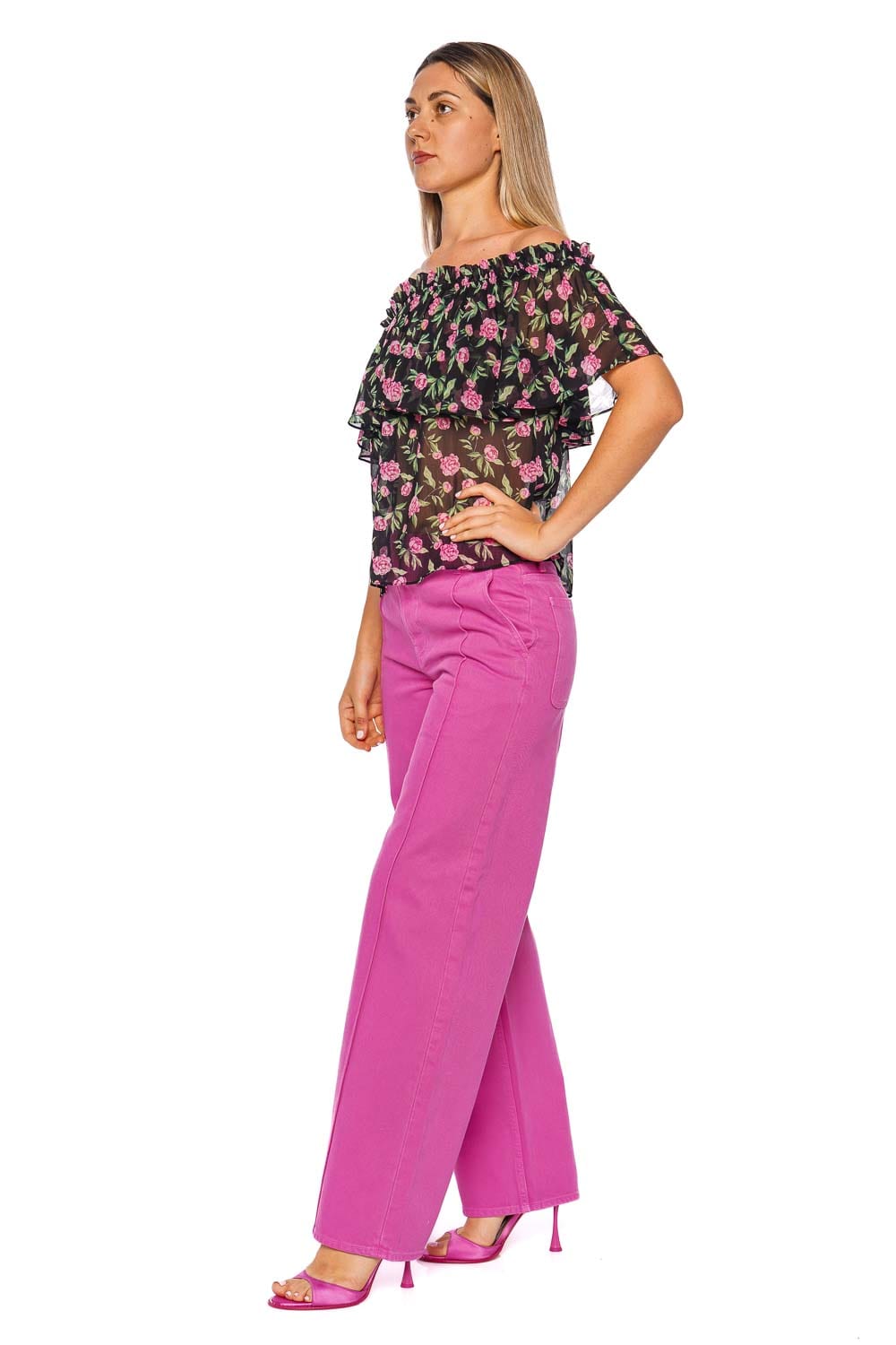 MISA LOS ANGELES ADAH TOP GETP9214 PINK PEONY SM