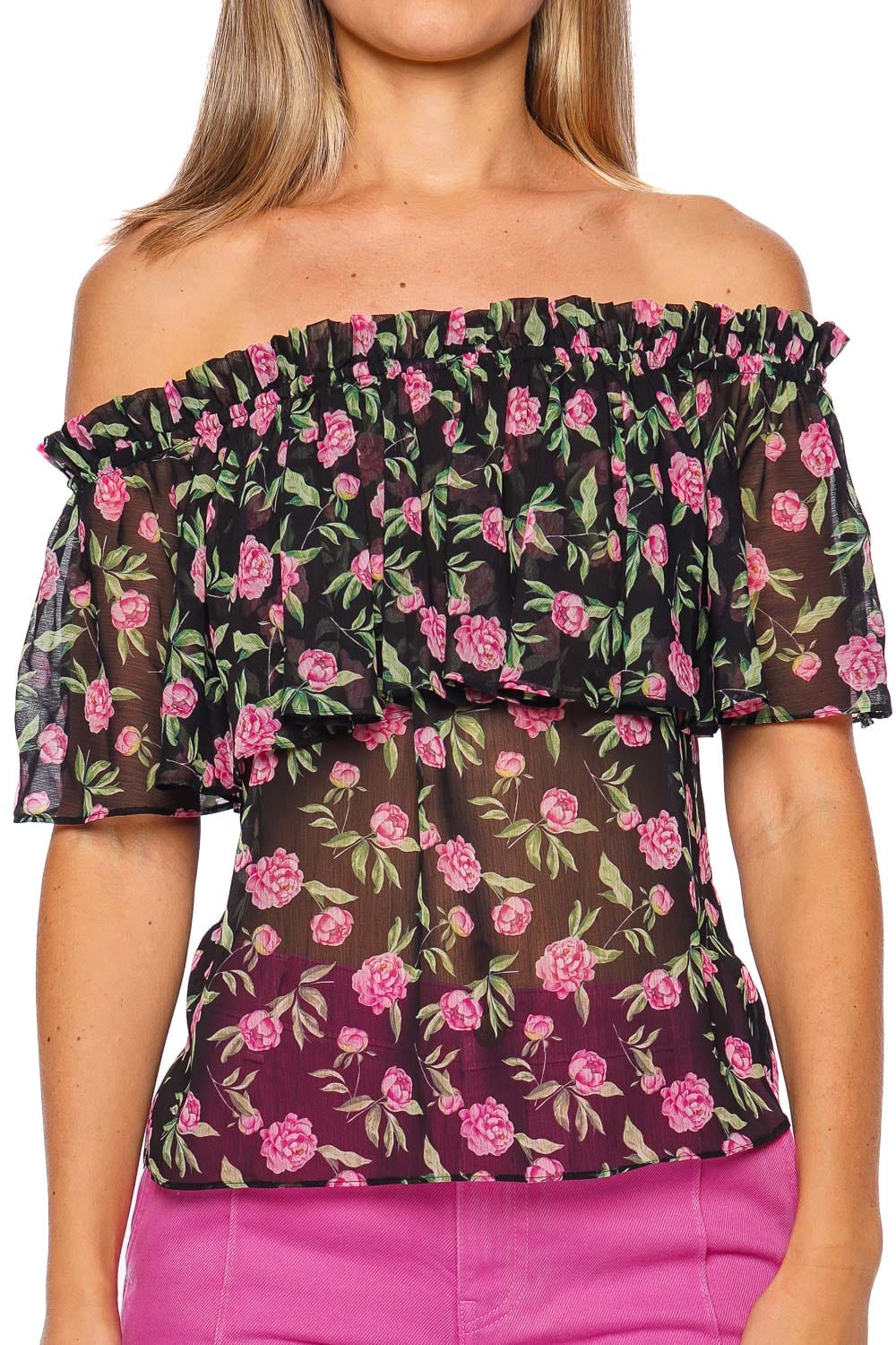 MISA LOS ANGELES ADAH TOP GETP9214 PINK PEONY SM