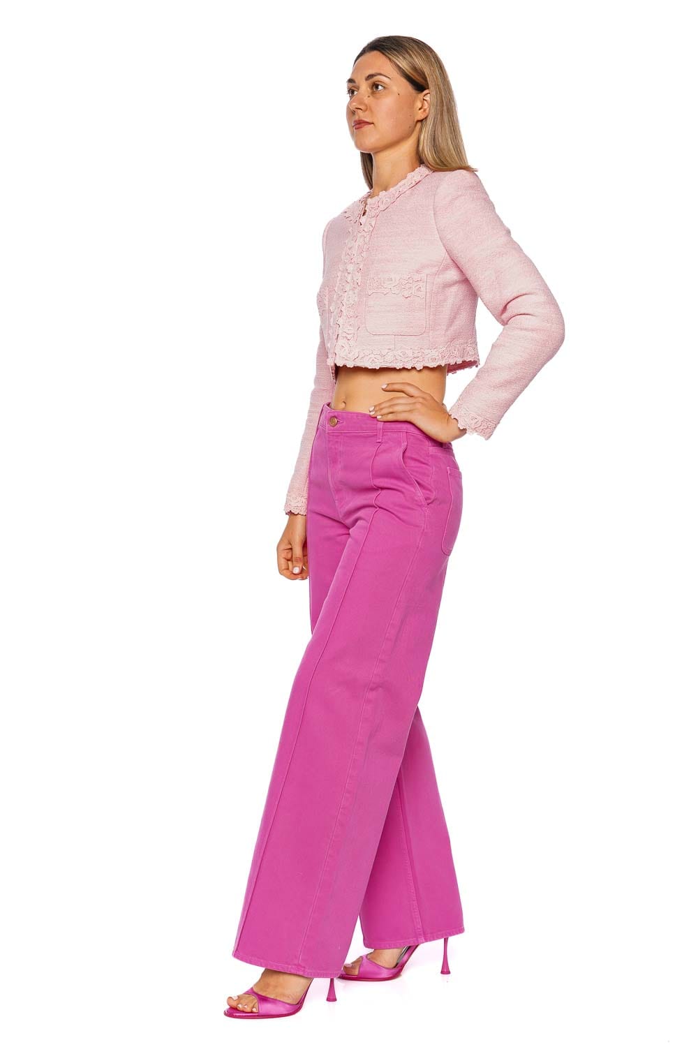 Ulla Johnson The Asher Cosmos Wide Leg Jean
