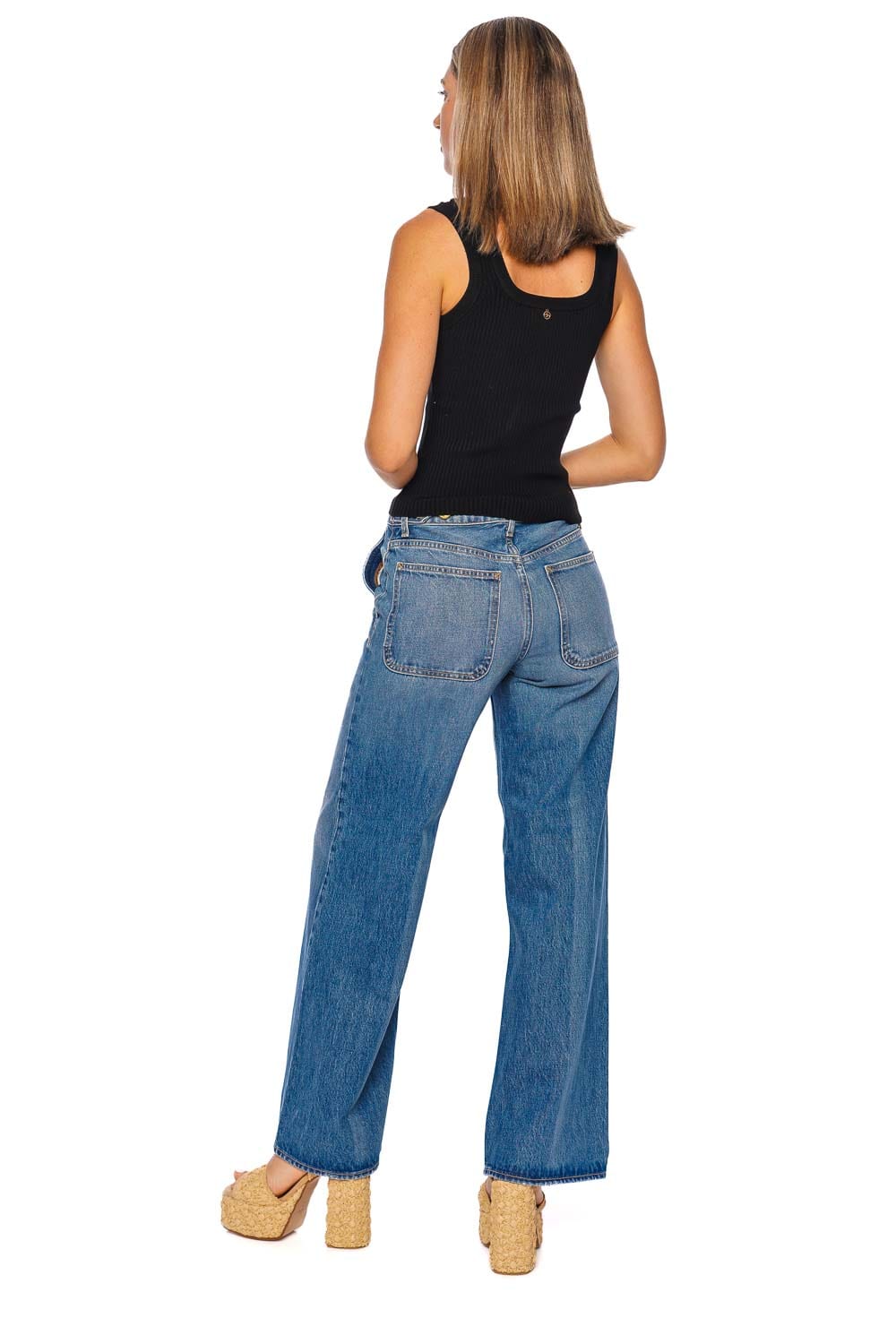 Ulla Johnson The Asher Danube Wide Leg Jean