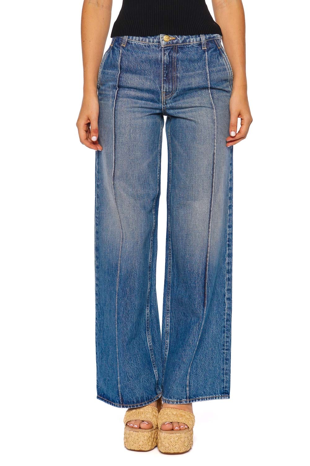 Ulla Johnson The Asher Danube Wide Leg Jean