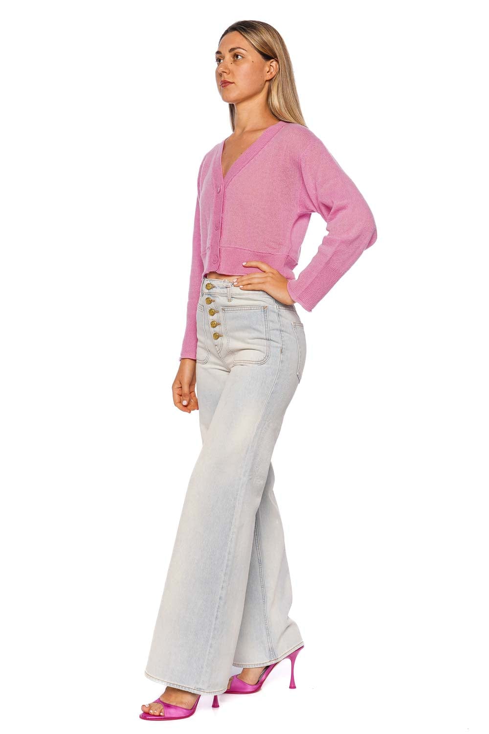 Ulla Johnson The Gwynne Cielo Wide Leg Jean