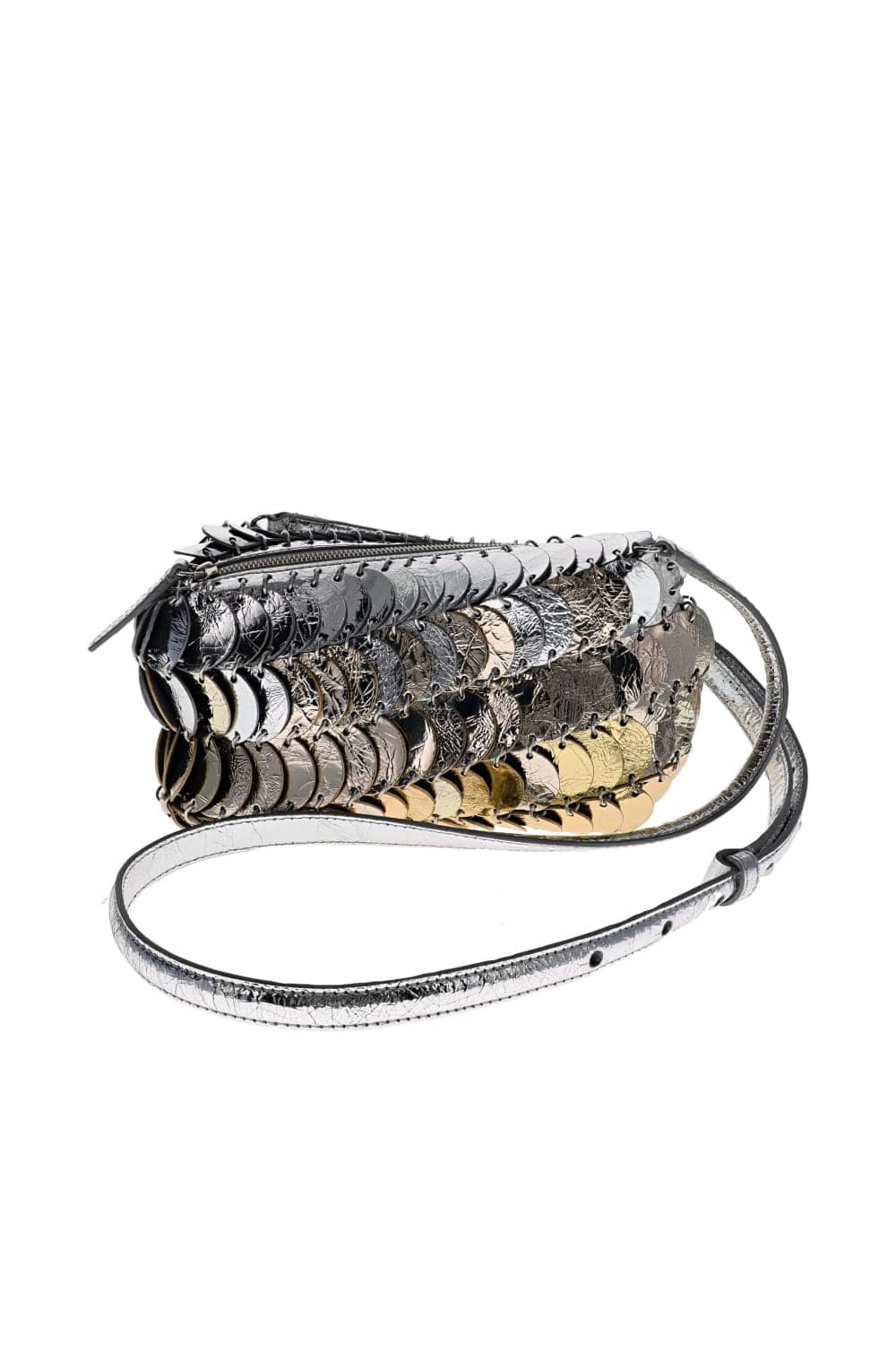 Rabanne SAC BANDOULIERE CROSSBODY 25ESS0480CLF237 GOLD/LIGHT GOLD