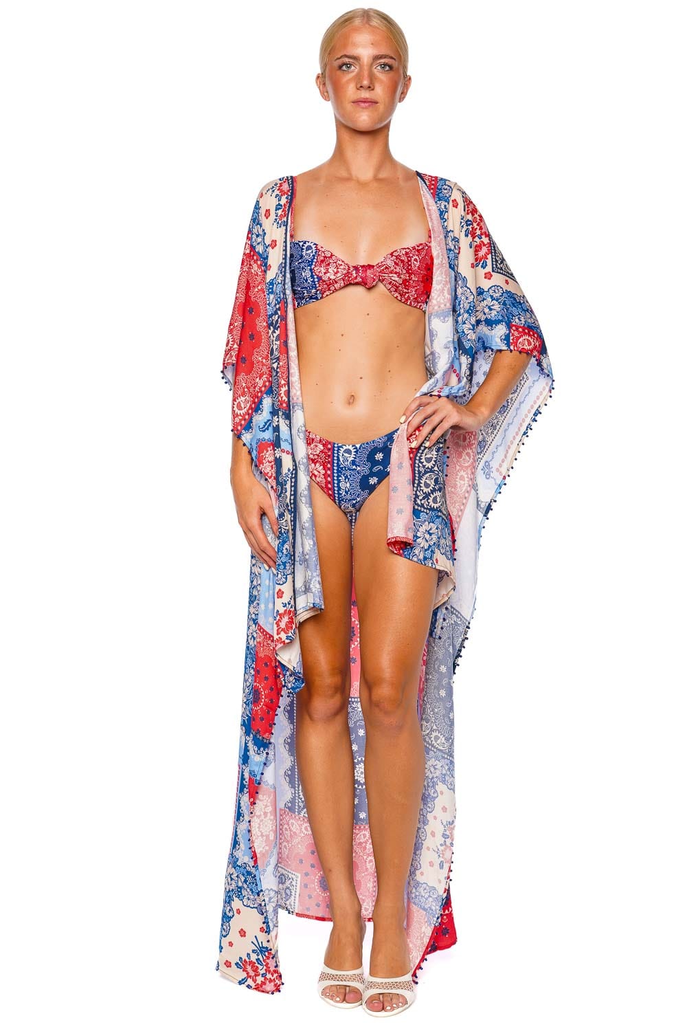 Agua Bendita Dara Atma Tunic Cover Up